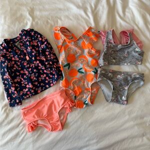 🌶️5 for $20: Colorful Girls’ Swimwear Bundle